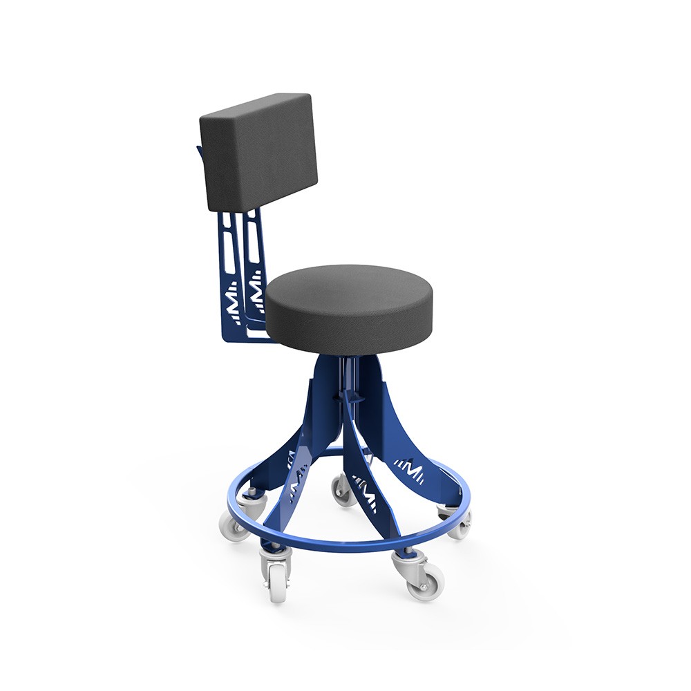 Welding chair big with backrest