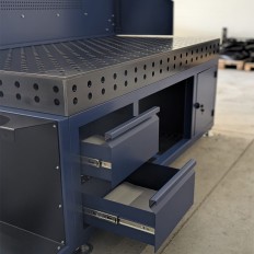 Schweißstation mit Absaugmöglichkeit