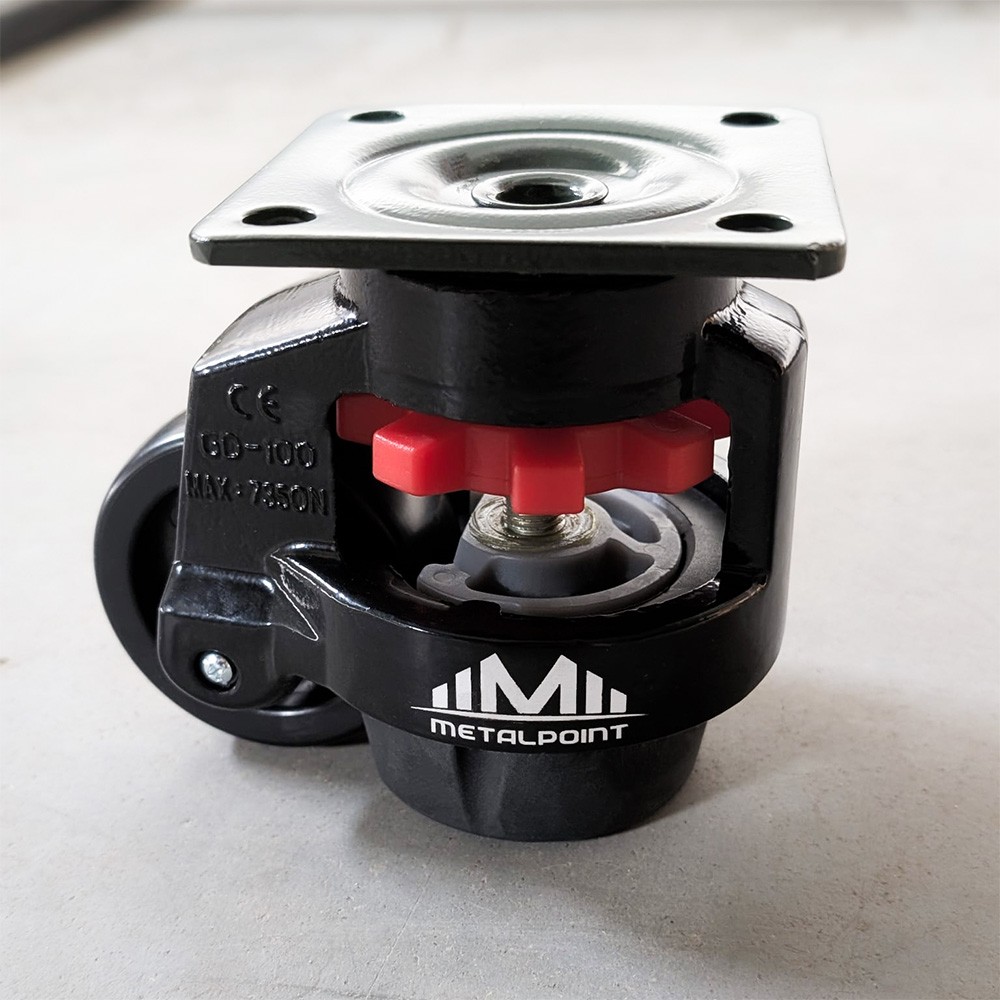 Roue rotative pour tables de soudage, capacité de charge 750 kg