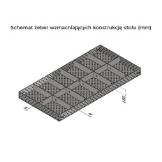 Stół spawalniczy 3000x1500 system 28