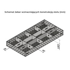 Schweißtisch 2000x1000 System 16