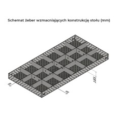 Schweißtisch 3000x1500 System 16