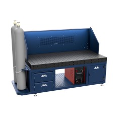 Schweißstation mit Absaugmöglichkeit