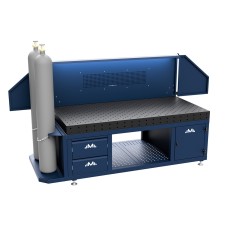 Schweißstation mit Absaugmöglichkeit