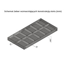 Stół spawalniczy 3000x1500 system 16